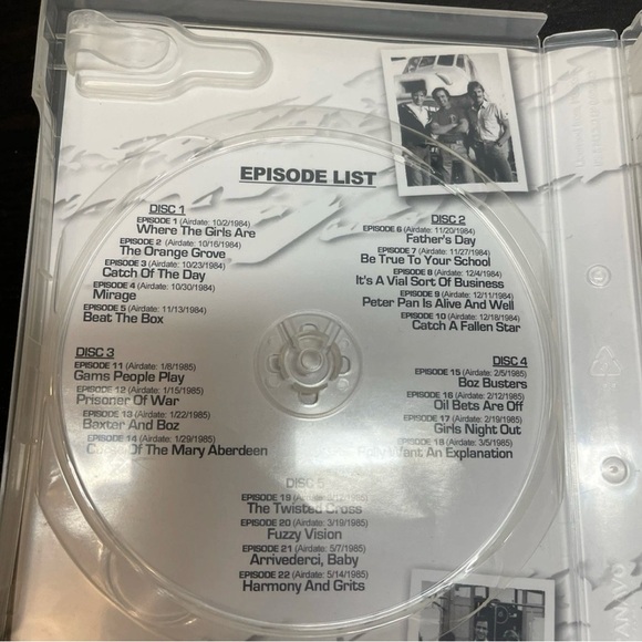 Riptide The Complete 2nd Season 2 DVD 5-Disc Set - Tested - Picture 3 of 11